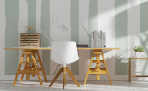 Produktives Raumklima im HomeOffice durch ökologische Farben und Einrichtung