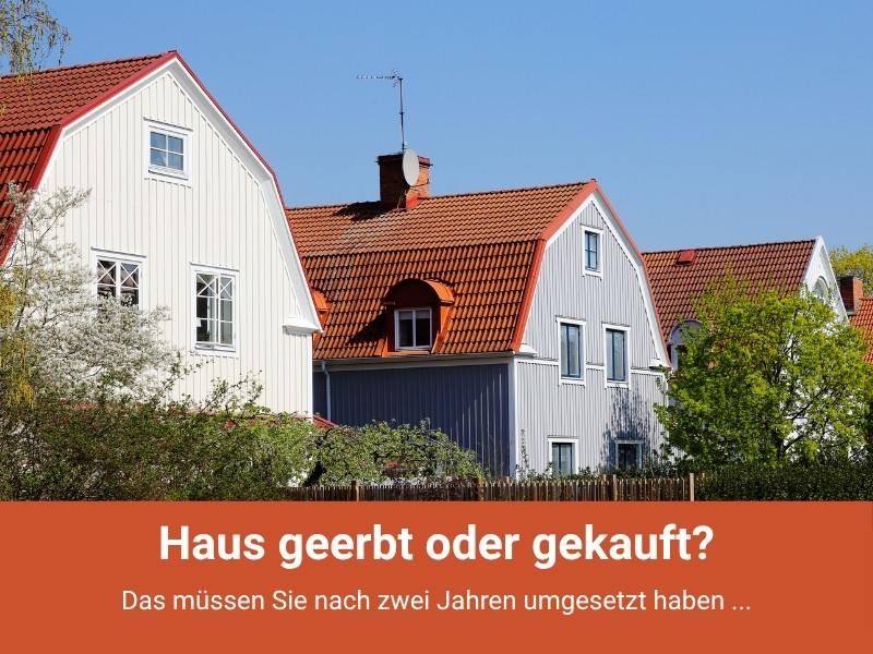 Wenn ein Altbau geerbt oder gekauft wird, muss die obere Geschossdecke dämmen